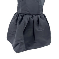 Tanya Taylor Black Noaki Embellished Sleeveless Drop Waist Mini Dress Size 0