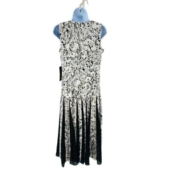 Tuckernuck NEW Gray Gardens Andi Floral Pleated Formal Maxi Dress Size 8