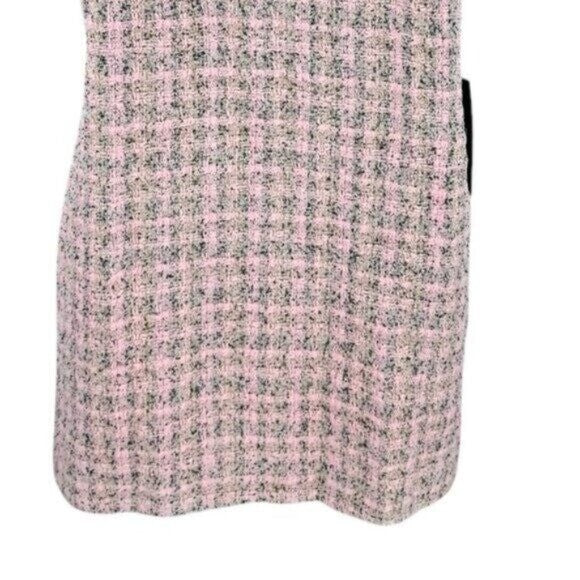 Pomander Place | NEW Peony Tweed Bianca Sleeveless Crewneck Mini Dress Size S