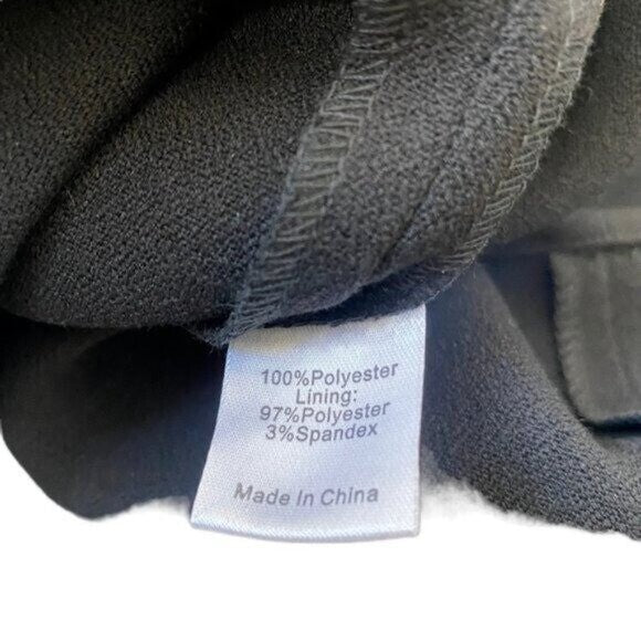 Tuckernuck | NEW Strapless Corset Noir Crepe Marin Top in Black Size XXL