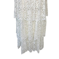 REVOLVE NBD Formal White Lace Love My Way Side Slit Maxi Dress Gown Size XXS
