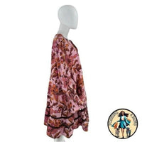 Tuckernuck NEW Pink Paisley Sunset Chintz Kenzo Beach Swim Coverup Size XS