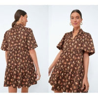 Tuckernuck | NEW Rosewood Chintz Crawford Short Sleeve Mini Dress Size L