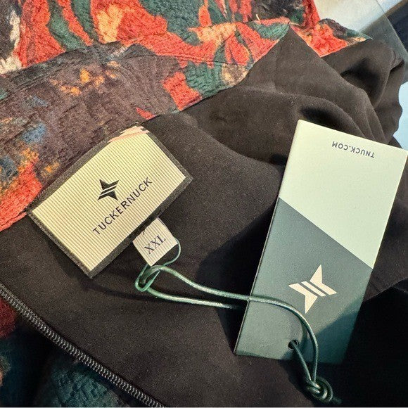 Tuckernuck NEW Persimmon Floral Jacquard Adelaide Formal Midi Dress Size XXL