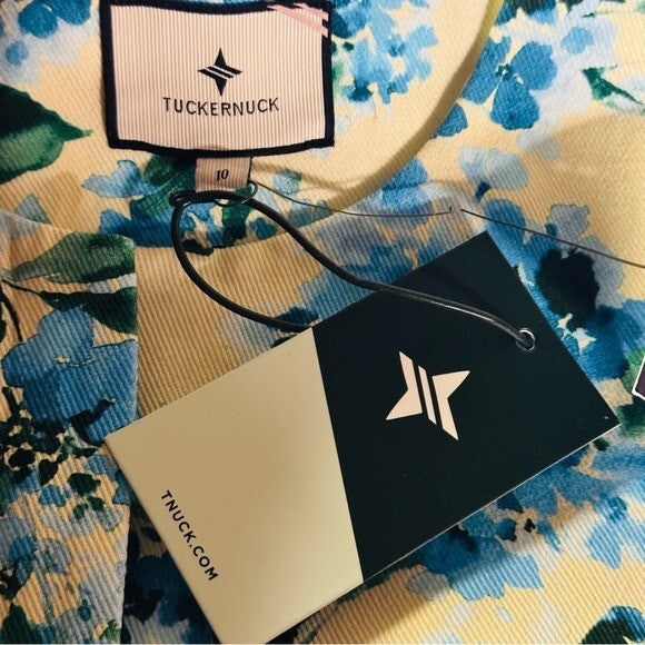 Tuckernuck | NEW Water's Edge Hydrangea Rhoda Tunic Top Size 10