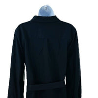 Tuckernuck NEW Black Lantern Sleeve Tory Shirt Midi Dress Size L