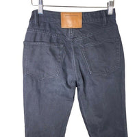 Alexander Wang NEW Fly High Waist Slim Stacked Jean in Washed Black Size 25