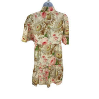 Tuckernuck | NEW Sun Faded Floral Crawford V-neckline Mini Dress Size S