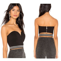 By The Way. | NWT Nia Sport Trim Bra Corset Crop Top Size S