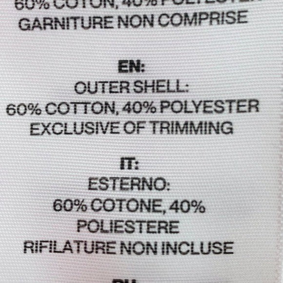 Soia & Kyo Nicolette Parka Pullover Hooded Jacket in Powder Ivory Size S