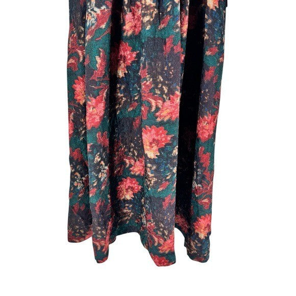 Tuckernuck NEW Persimmon Floral Jacquard Adelaide Formal Midi Dress Size XXL