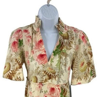 Tuckernuck | NEW Sun Faded Floral Crawford V-neckline Mini Dress Size XXL