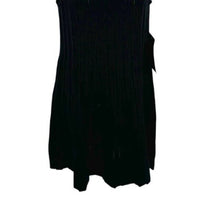 Pomander Place NEW Black Knit Adi Sleeveless A Line Classic Mini Dress Size XXL