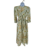 Tuckernuck NEW Aqua Watercolor Marlena Floral Sundress Midi Dress Size XS