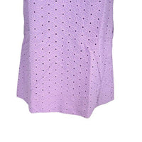 Tuckernuck | NEW Lavender Eyelet Sleeveless Crew Neck Folly Mini Dress Size XS