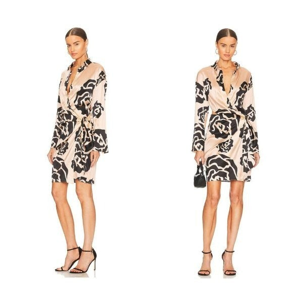 Mother of All | NWT Atenea Mini Dress in Floral Pink Size S