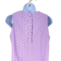 Tuckernuck | NEW Lavender Eyelet Sleeveless Crew Neck Folly Mini Dress Size XS