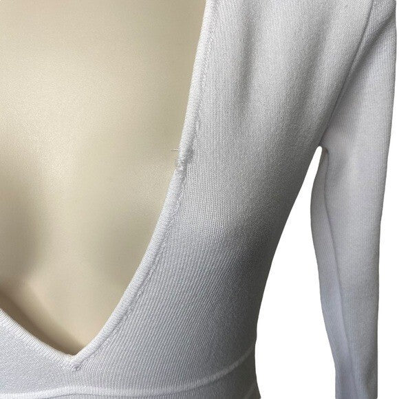 ALL THE WAYS | NEW Violet Midi Dress in White Size S