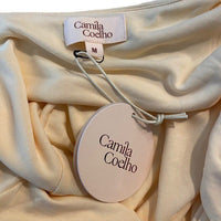 Camila Coelho | NWT Kendall Cut Out Bodycon Midi Dress in Vanilla Cake Size M