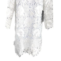 Tuckernuck | NEW Blanc Guipure Lace Daphne Preppy Mini Dress Size XXS