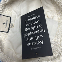 Tuckernuck NEW Cream Tweed Scarlet Retro Button Mini Skirt Size XS