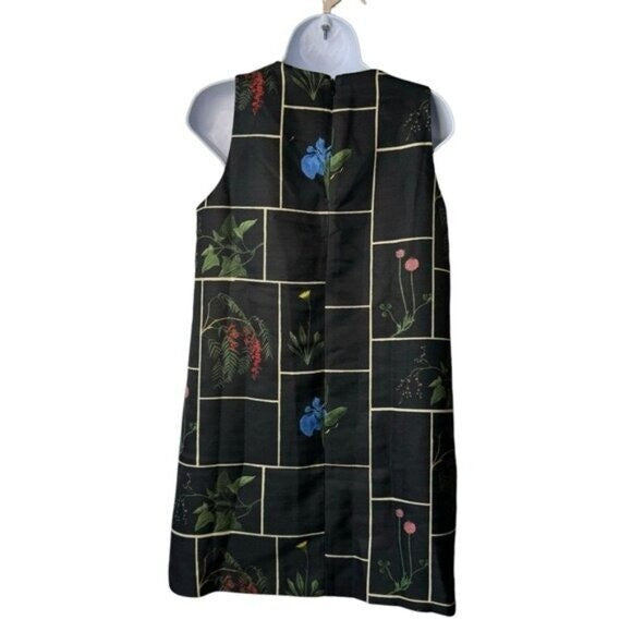 Tuckernuck NEW Black Fresher Buds Woven Grace Sleeveless Mini Dress Size XXS