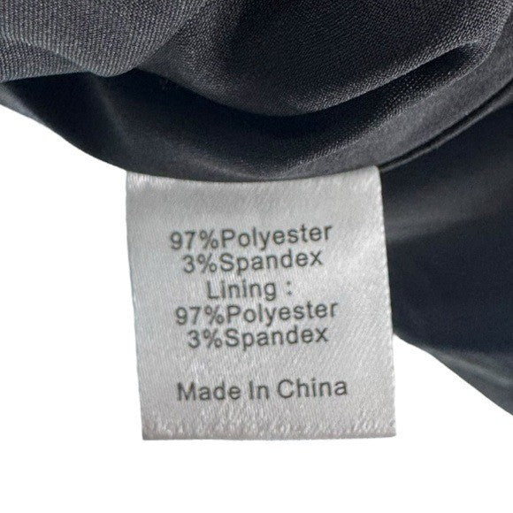 Tuckernuck NEW Black Gracie Wrap Crepe Classic Blazer Size M