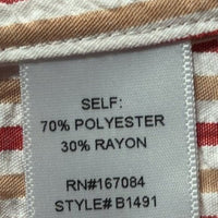 Tuckernuck NEW Strawberry Stripe Bodie Swim Beach Cover Up Button Down Dress XS