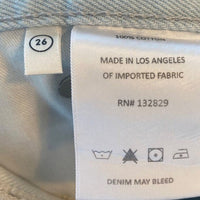 GRLFRND | NEW Karolina High Rise Straight Crop Jean in Indio Size 26