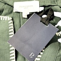 Pomander Place | NEW Green Stitch Finley Flutter Sleeve Mini Dress Size S