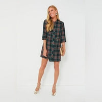 Tuckernuck | NEW Festive Plaid Tartan Royal Shirt Mini Dress Size S