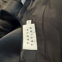 Tanya Taylor Black Noaki Embellished Sleeveless Drop Waist Mini Dress Size 0