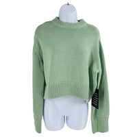 Tuckernuck NEW Mint Chip Aiden Chunky Knit Long Sleeve Crewneck Sweater Size S