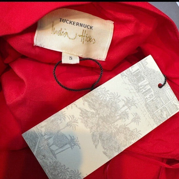 Tuckernuck x India Hicks | NEW Scarlet Carmen One Shoulder Dress Size S