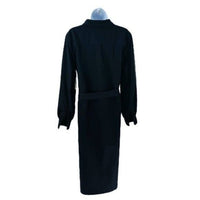 Tuckernuck NEW Black Lantern Sleeve Tory Shirt Midi Dress Size S