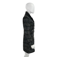 Pomander Place NEW Black Tweed Stacie Preppy Retro Blazer Mini Dress Size XL
