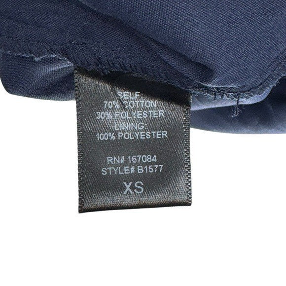 Tuckernuck NEW Navy Organza Lace Formal Palmerston Long Sleeve Mini Dress XS