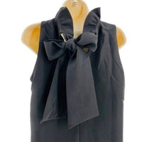 Tuckernuck NEW Black Blythe Ruffle Preppy Relaxed Fit Mini Dress Size XS