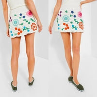 Tuckernuck Love the Label NEW Leighton Crochet Matching Set Ivory Floral Size L