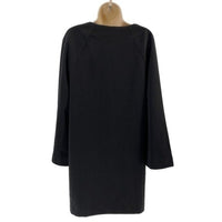 Pomander Place | NEW Black Audrey V Neck Kimono Sleeve Mini Dress Size XXXL