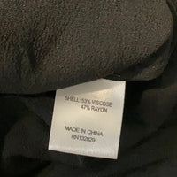 Privacy Please | NWT Rachel Ruffle V Neck Romper in Black Size S