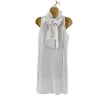 Tuckernuck NEW White Blythe Ruffle Collar Preppy Sleeveless Mini Dress Size XS