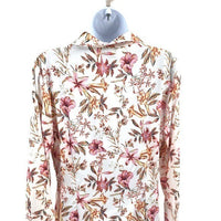 Runaway The Label | NEW Ruby Alani Front Tie Mini Dress in White Floral Size XL