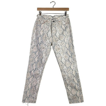 GRLFRND | NEW Karolina High Rise Ankle Jean in Snake Bite Size 28