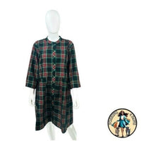 Tuckernuck | NEW Festive Plaid Tartan Royal Shirt Mini Dress Size XL