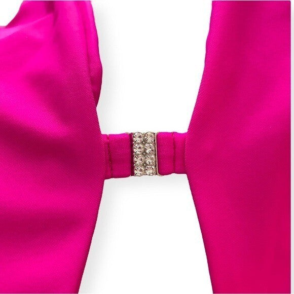 lovewave | NEW The Christensen One Piece Cut Out Swimsuit in Hot Pink Size XS