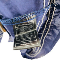 BB Dakota | NEW Fun with Tiers Navy Bohemian Shirt Dress Size S