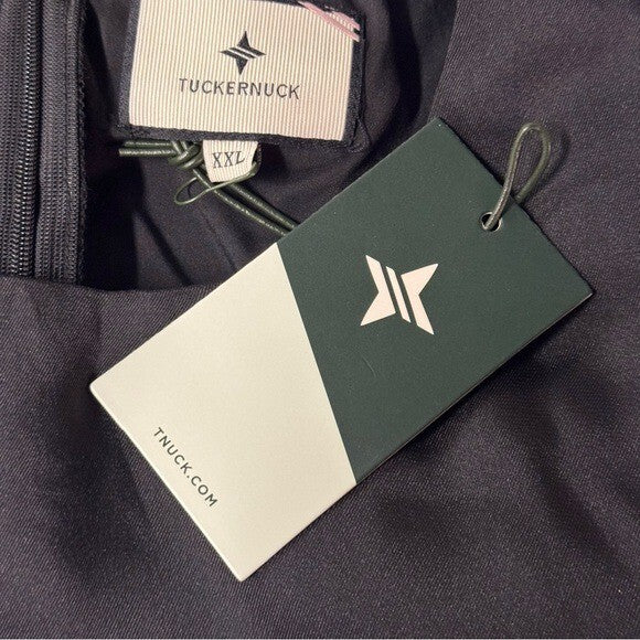 Tuckernuck NEW Black Selma Satin Twill Cape Flowy Round Neck Blouse Top Size XXL