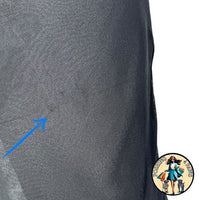 Christopher Esber Silk Formal Sheer Draped Cowl Tank Maxi Dress in Black Size 6