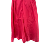 Hyacinth House NEW Pink Serafina Drop Waist Smocked Cotton Midi Dress Size S